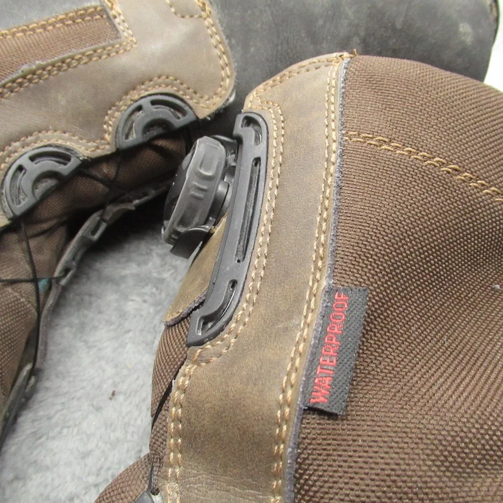 Wolverine Boot Men 11.5M Waterproof SteelToe BOA Drillbit Oil Rigger Rugged Work